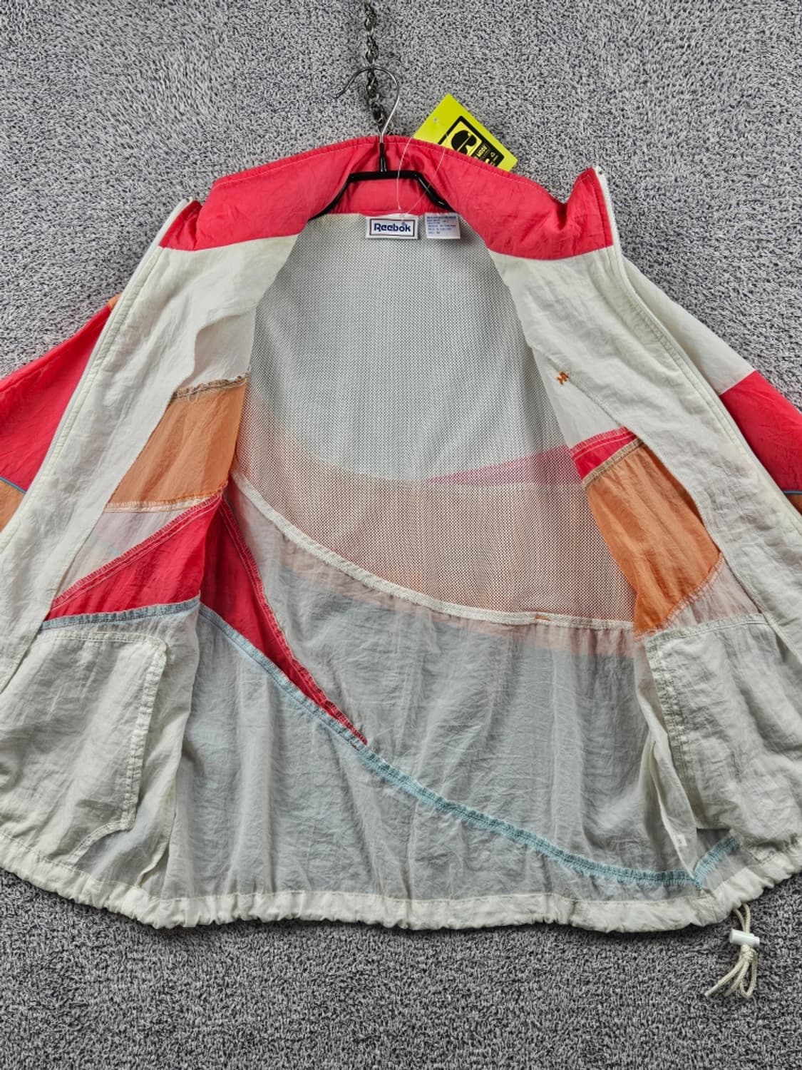 90's 리복 컬러블록 래글런 윈드브레이커 자켓 ( M ) / 11195 상품이미지9