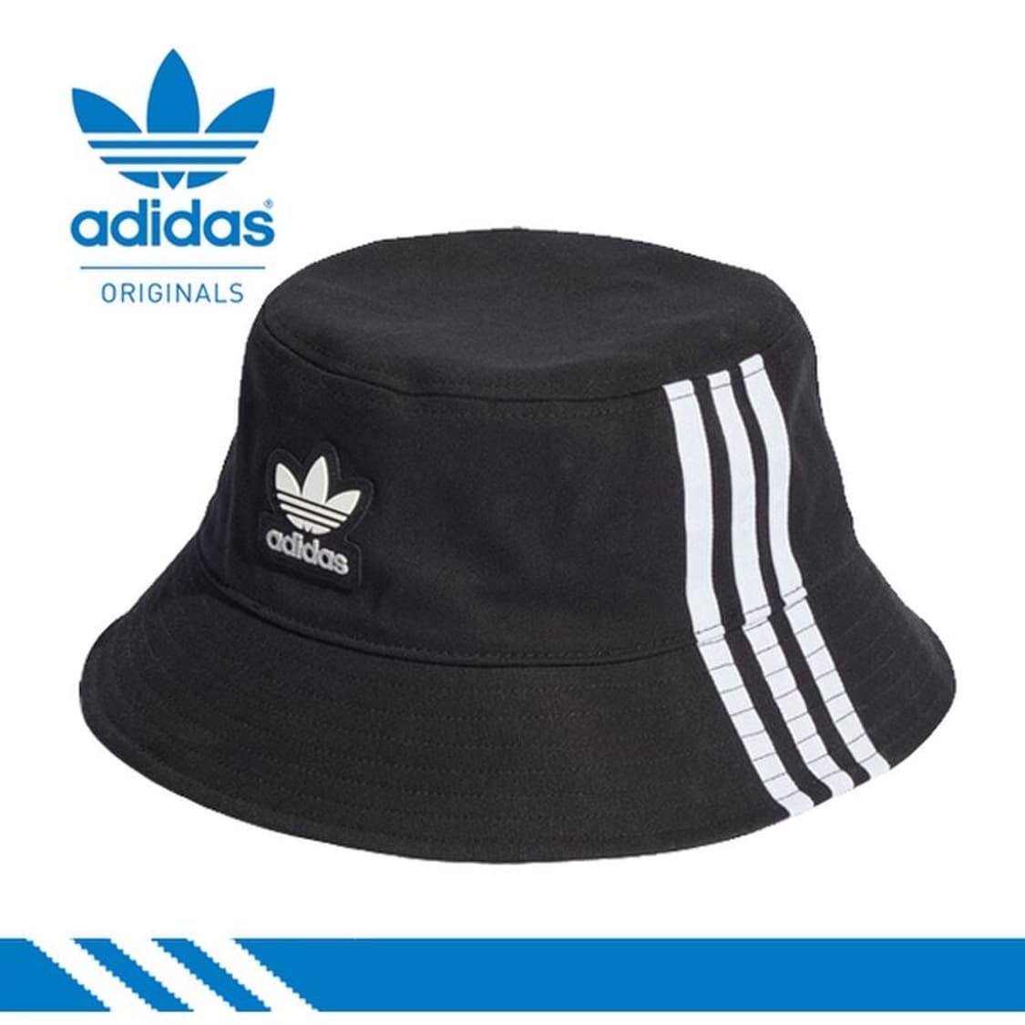 아디다스 아디컬러 버킷햇 벙거지 힙합 등산 모자 블랙 상품이미지1