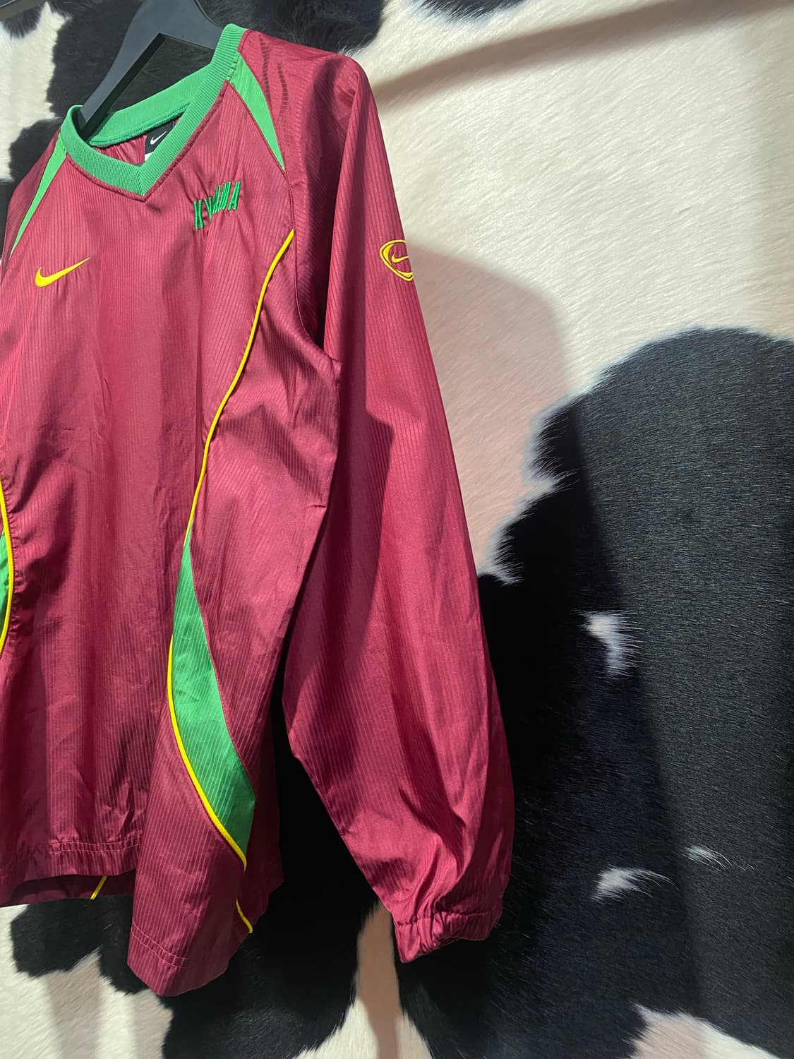 Nike 그린 배색 디테일 웜업 맨투맨 상품이미지7