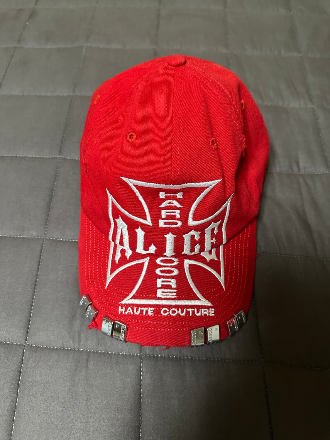 ALICE HOLLYWOOD MOTO COUTURE CAP RED 상품이미지1