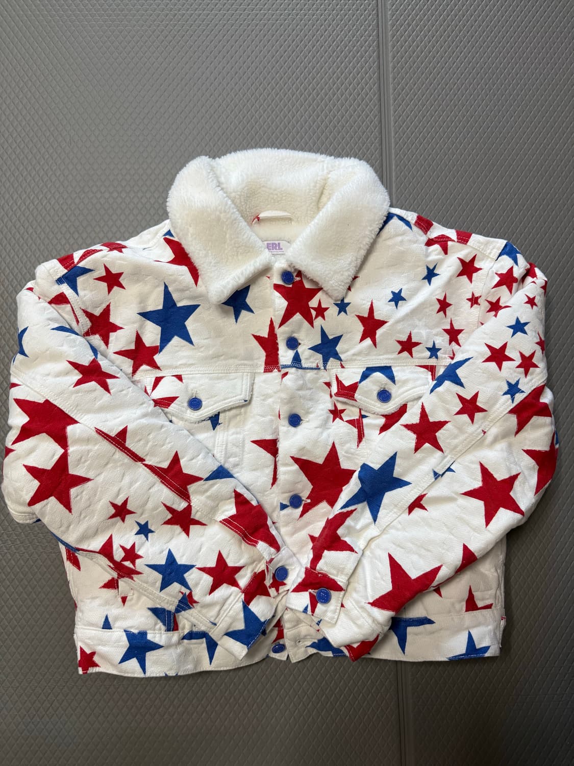 (M)ERL 스타 데님 시어링 트러커 상품이미지1