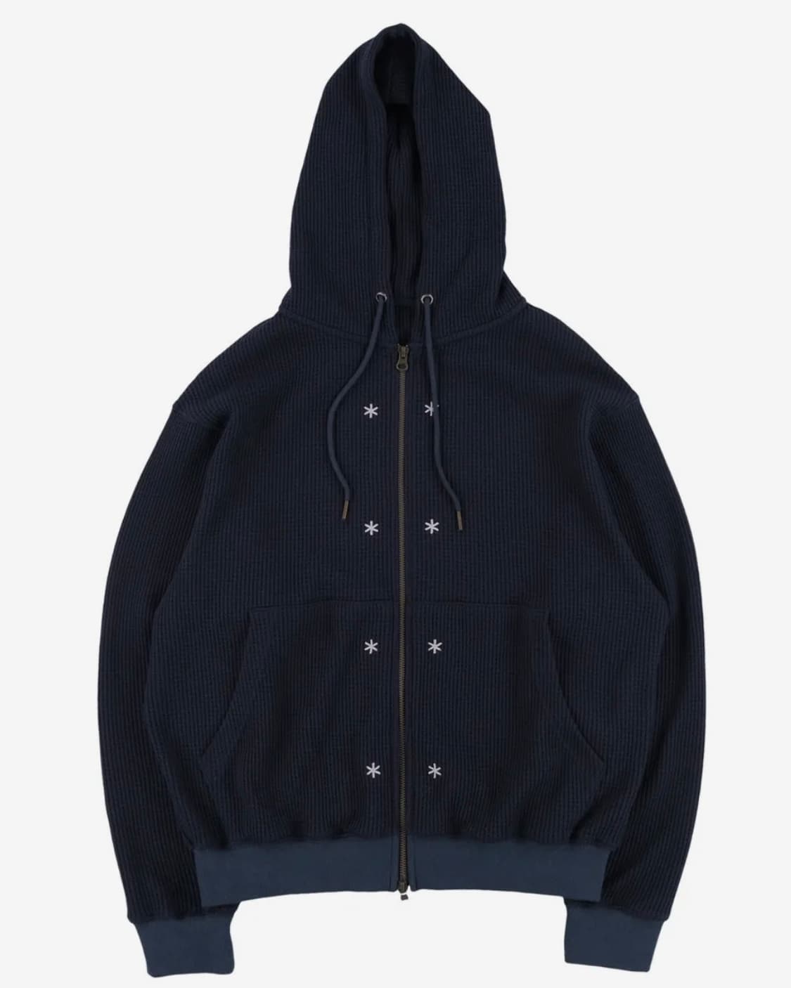 TCM snow waffle hooded zip-up (navy) 상품이미지1