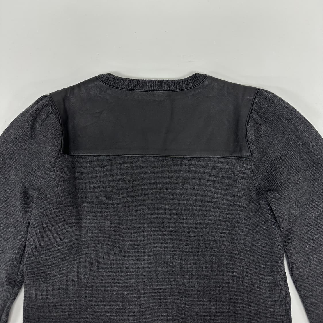 띠어리 양가죽 니트 원피스 자켓 상품이미지7