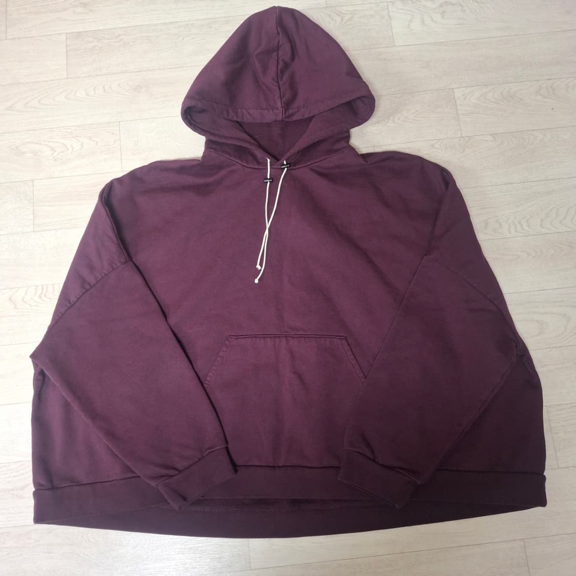 [M] 카미엘 포트젠스 와이드 후디 후드티 가지컬러 상품이미지6