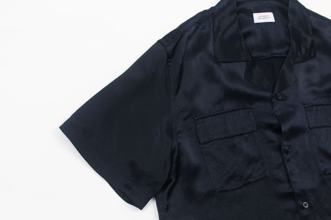 SATURDAYS  NEW YORK CITY Satin Shirt  상품이미지5