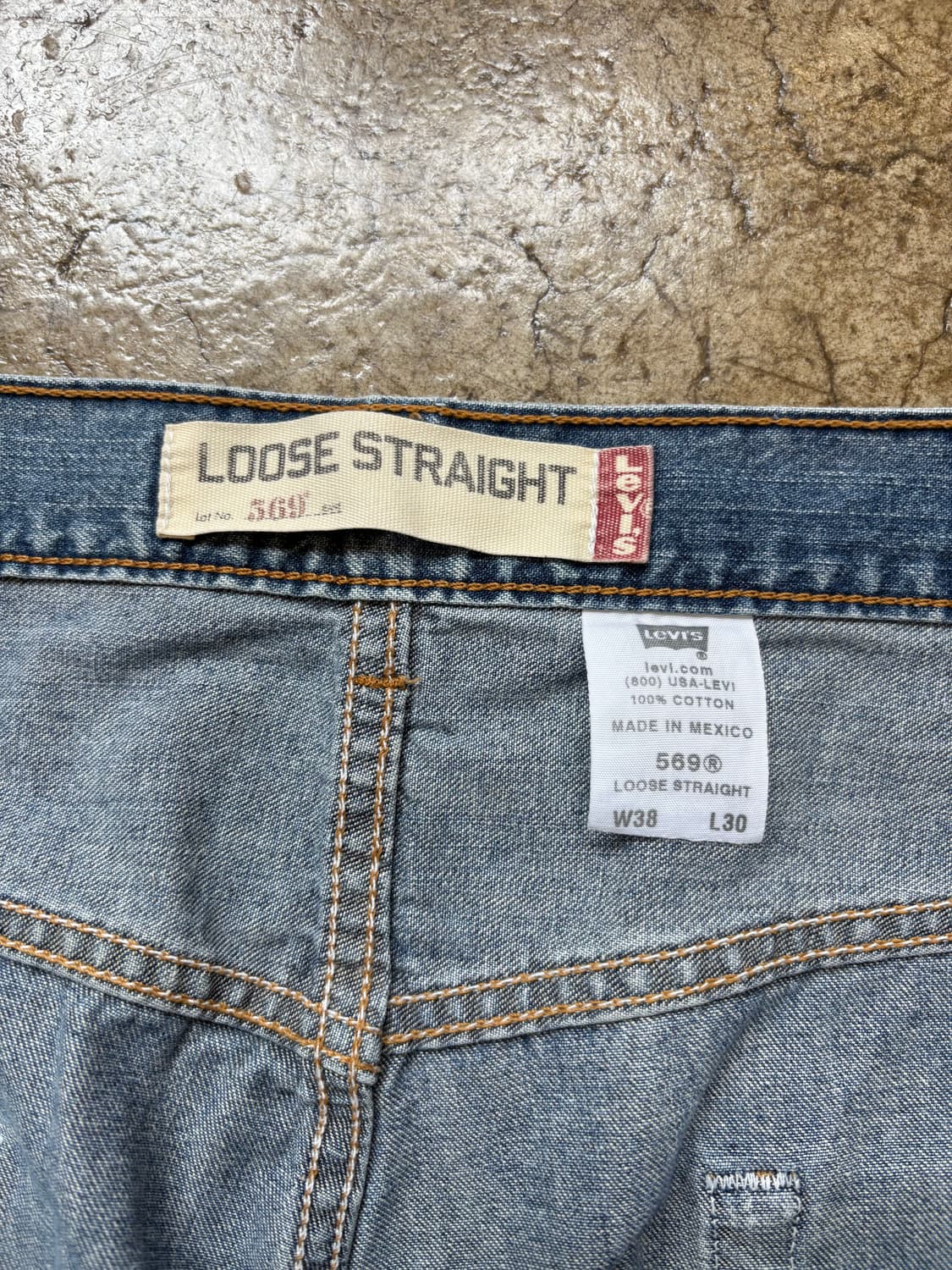 00s 리바이스 569 데님 팬츠 상품이미지2