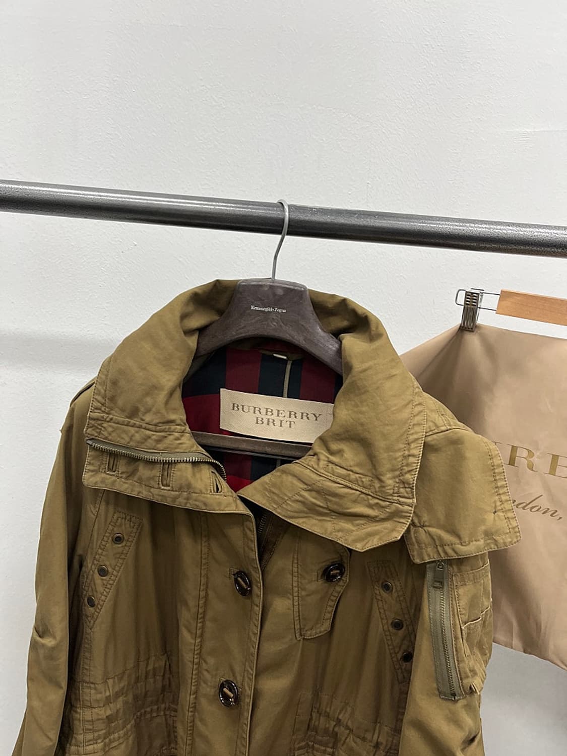 여) 버버리 밀리터리 야상자켓  상품이미지4