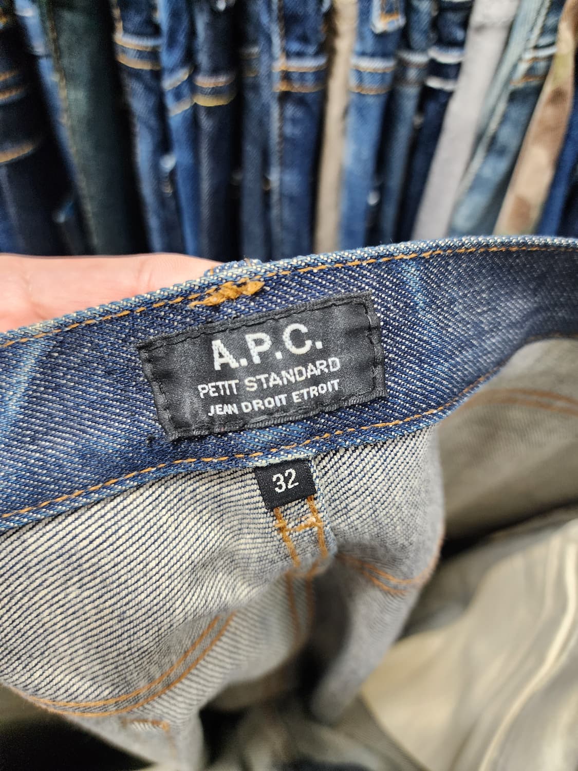A.P.C 아페쎄 셀비지 데님 상품이미지6