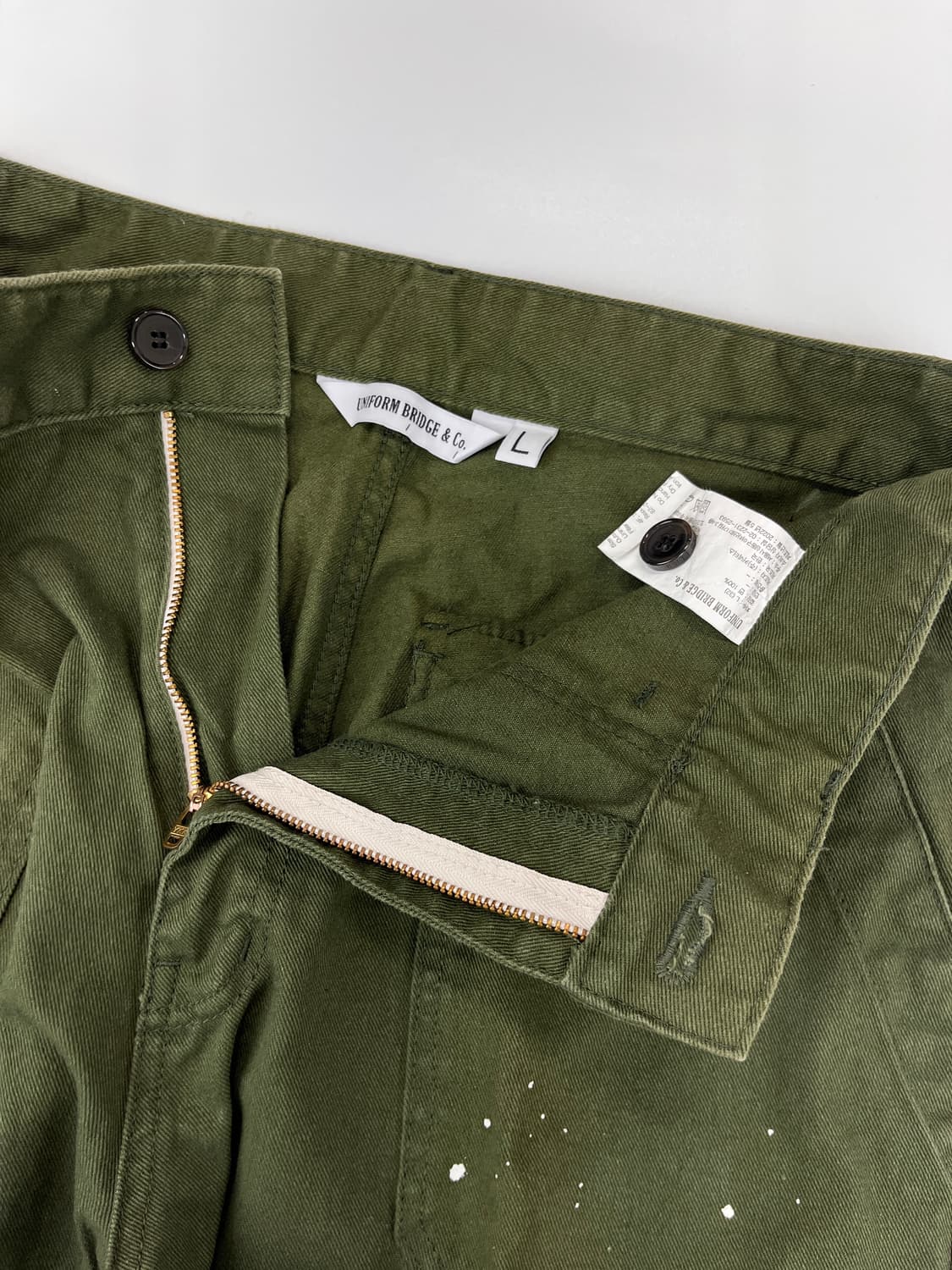 유니폼 브릿지 페인티드 퍼티그 팬츠 상품이미지2