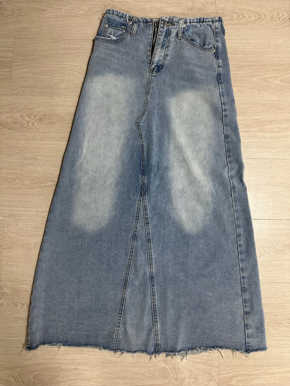 플리즈프로젝트 데님 롱치마 1사이즈 상품이미지1
