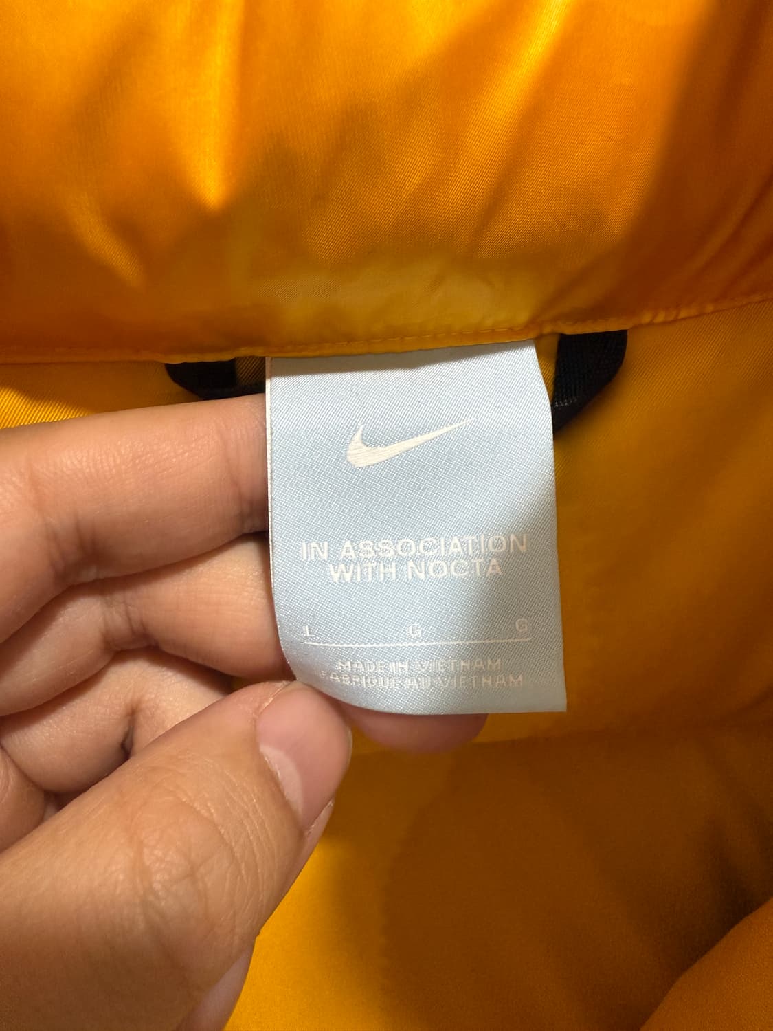 나이키 녹타 패딩 옐로우 상품이미지3