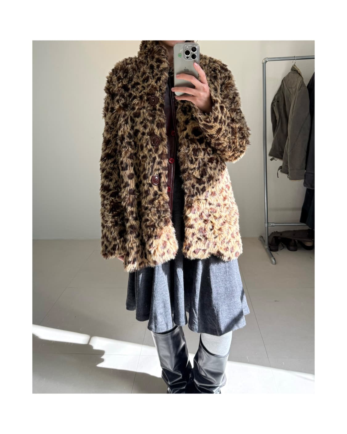 빈티지 에코퍼 자켓 상품이미지2