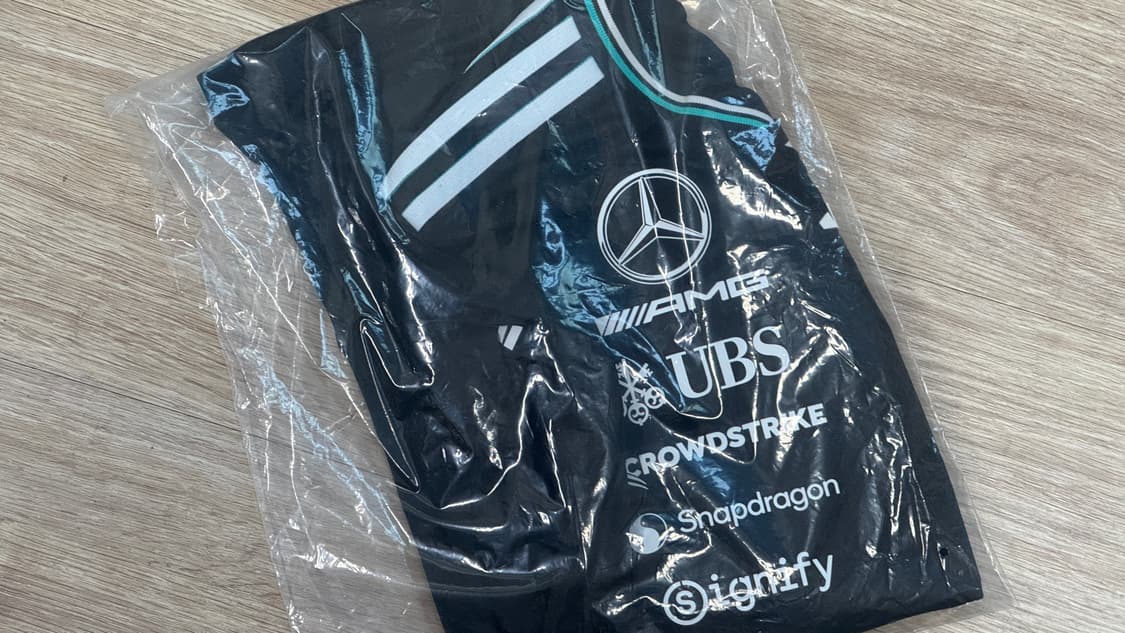 F1 메르세데스 어센틱 팀 유니폼 긴팔 티셔츠 상품이미지2