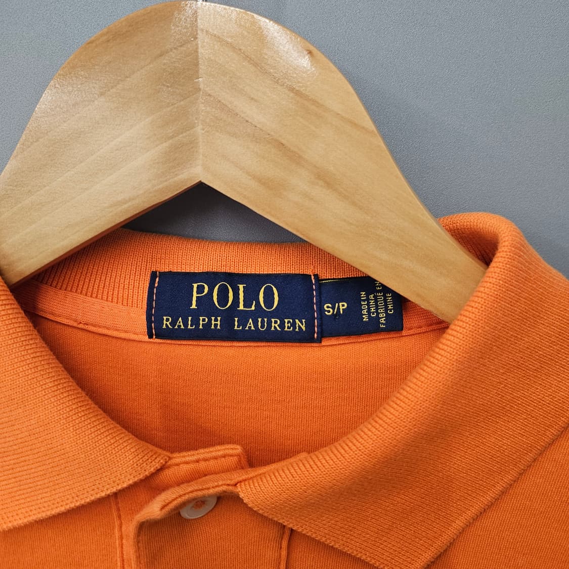 폴로 랄프로렌 코튼 반팔 카라티 오렌지 상품이미지4