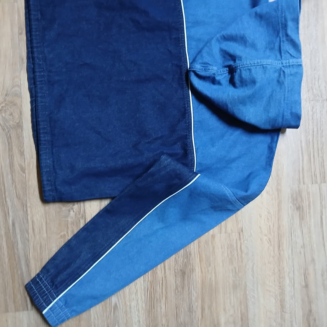 Adidas 아디다스 제니 데님 크롭 아노락 후드 청 후드 상품이미지8