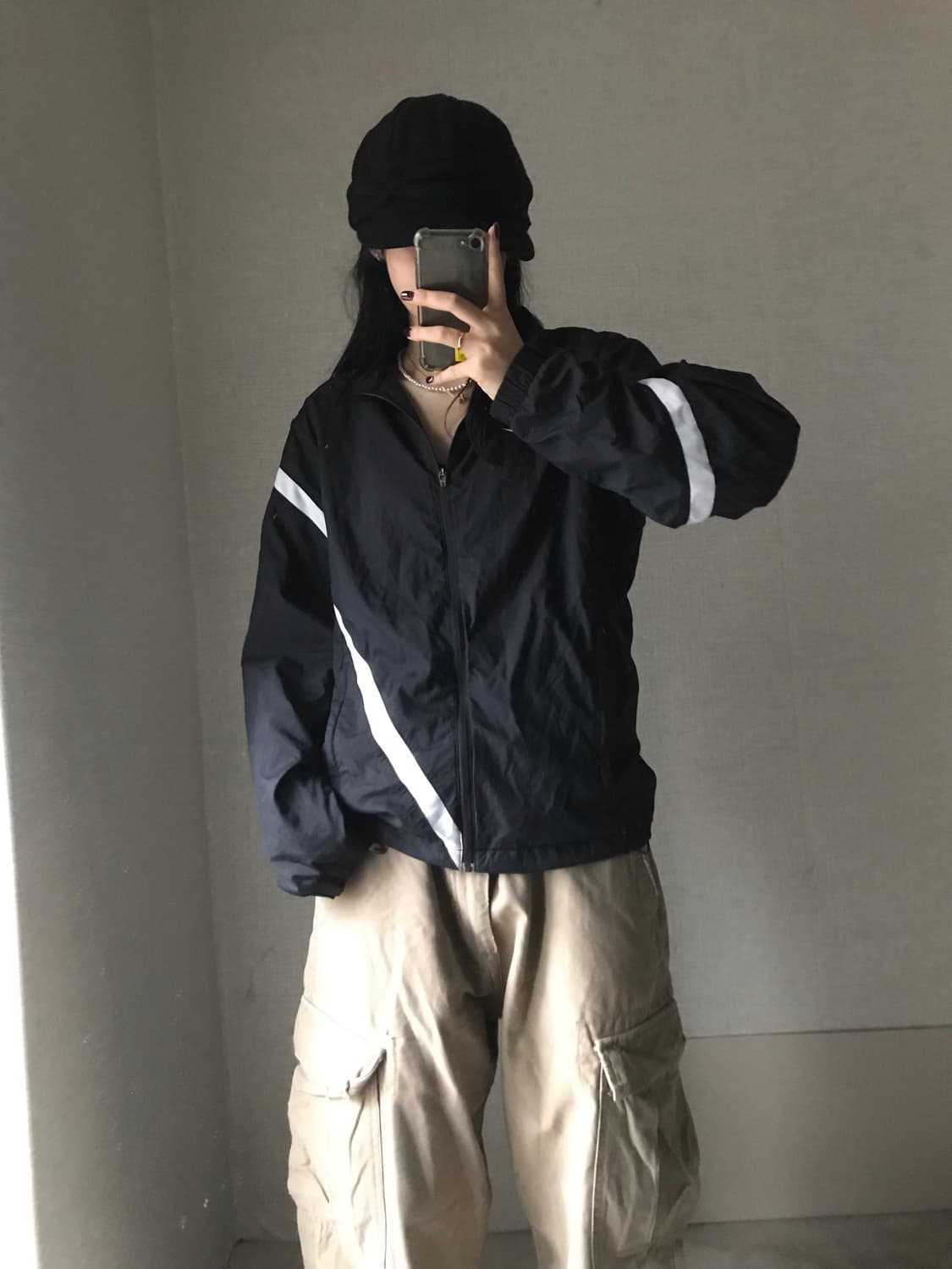 나이키 블랙 바람막이 상품이미지5
