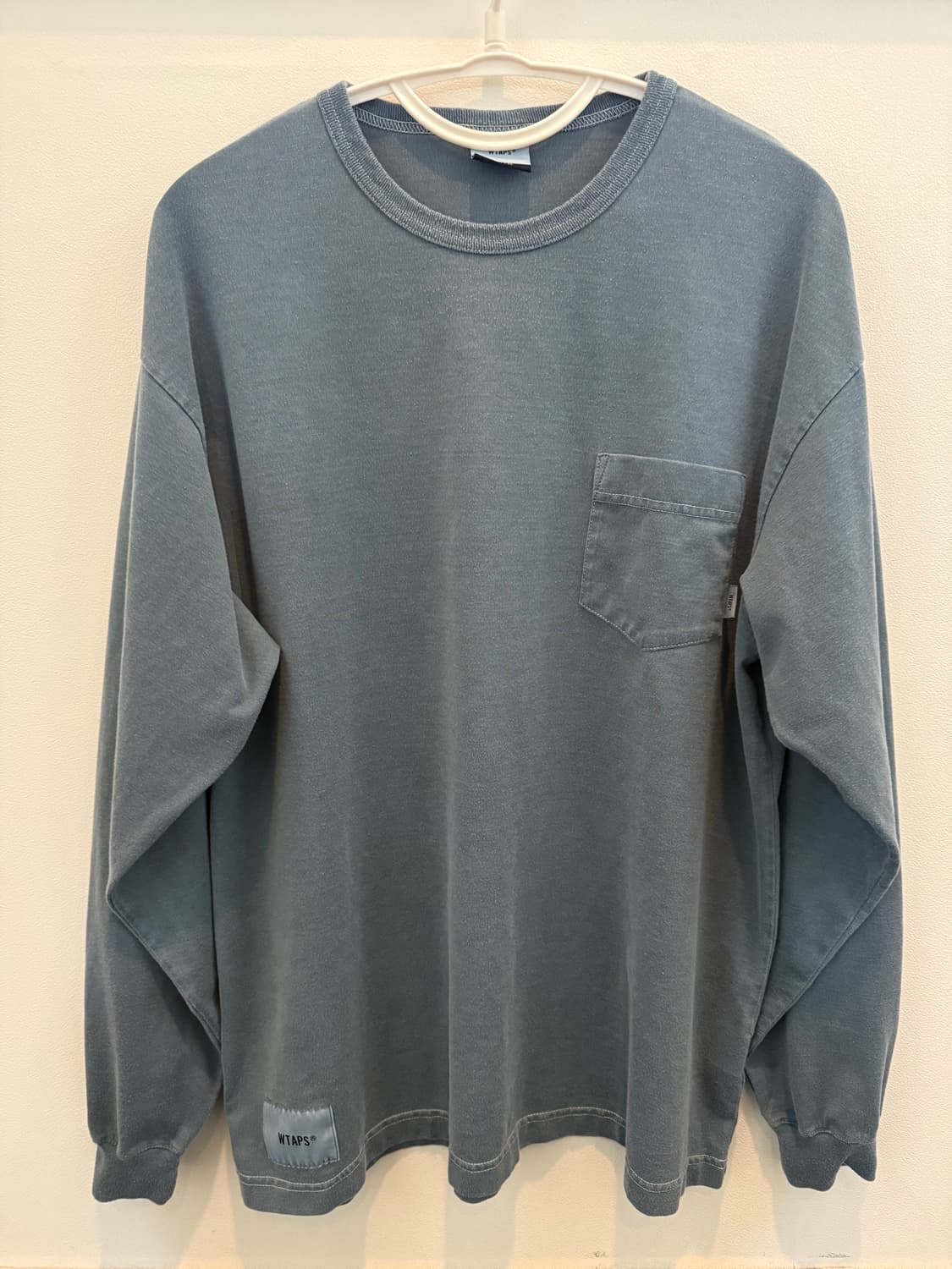 정품/L/더블탭스 WTAPS 19AW BLANK LS 03 긴팔 상품이미지1