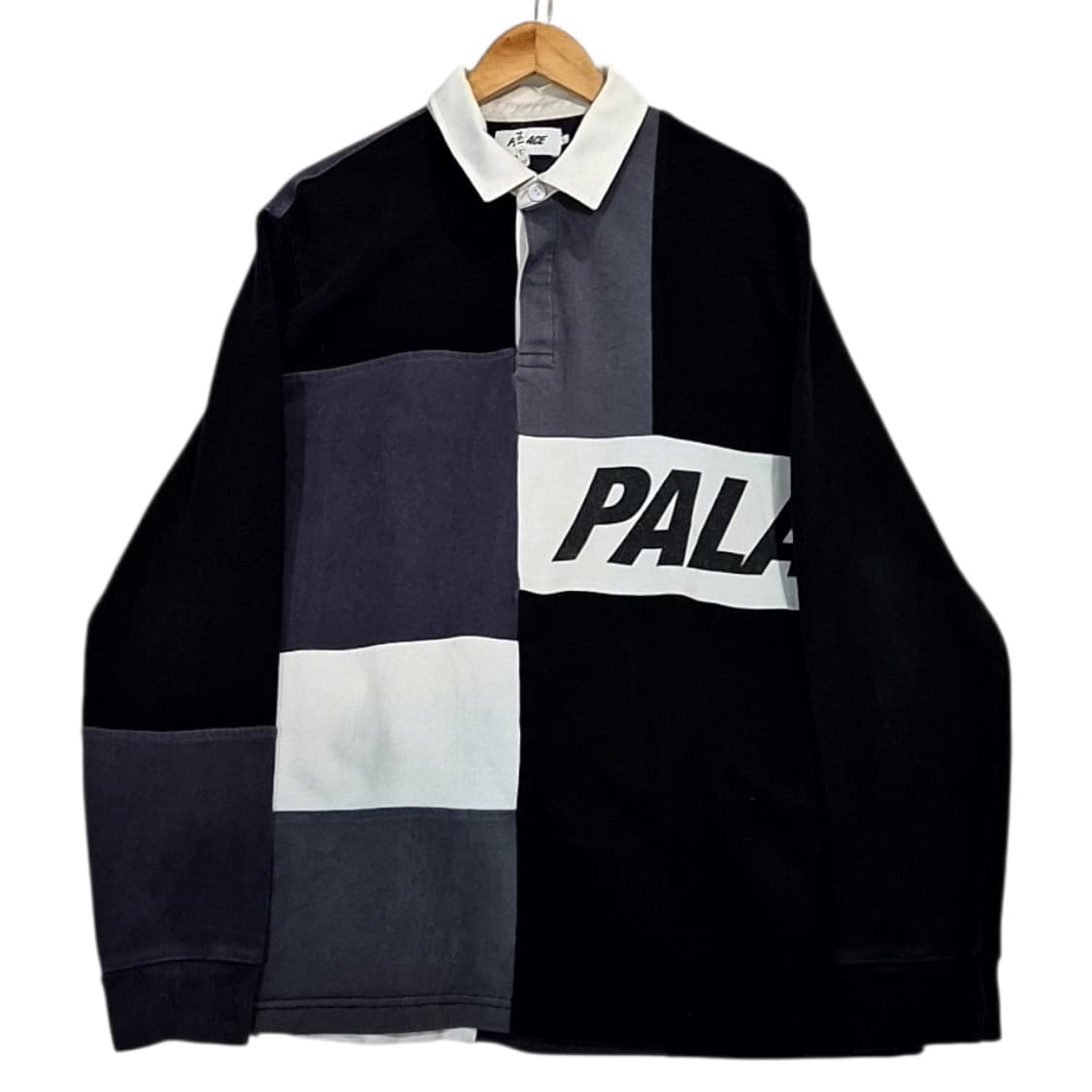 팔라스 컬러블록 럭비티 상품이미지1