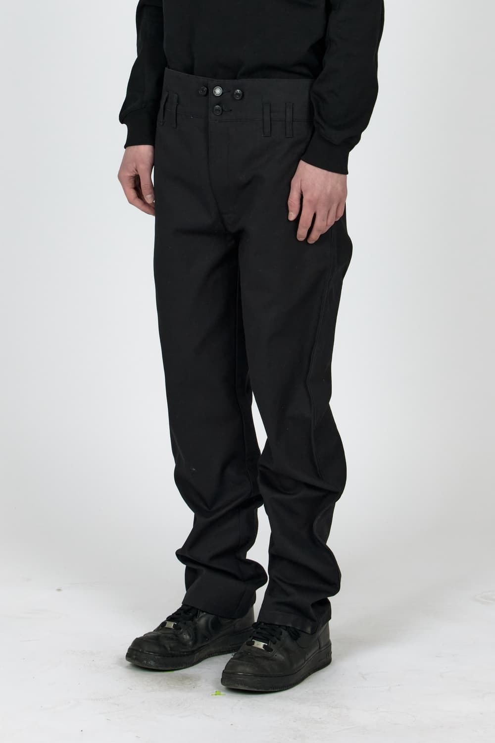 MPa RAISED WAIST PANTS (BLACK) 상품이미지1
