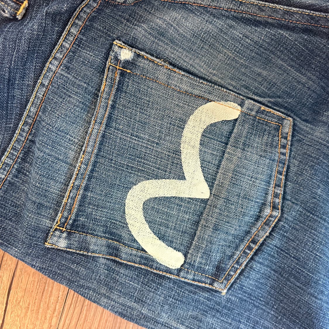 90‘s 일본 에비수 청바지 상품이미지8
