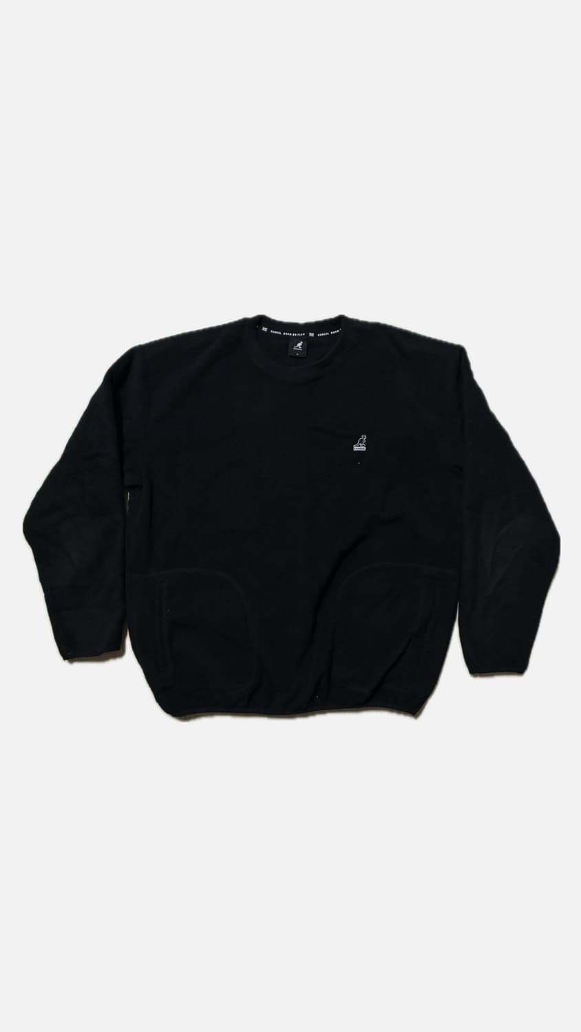 캉골 플리스 블랙 xl 상품이미지1