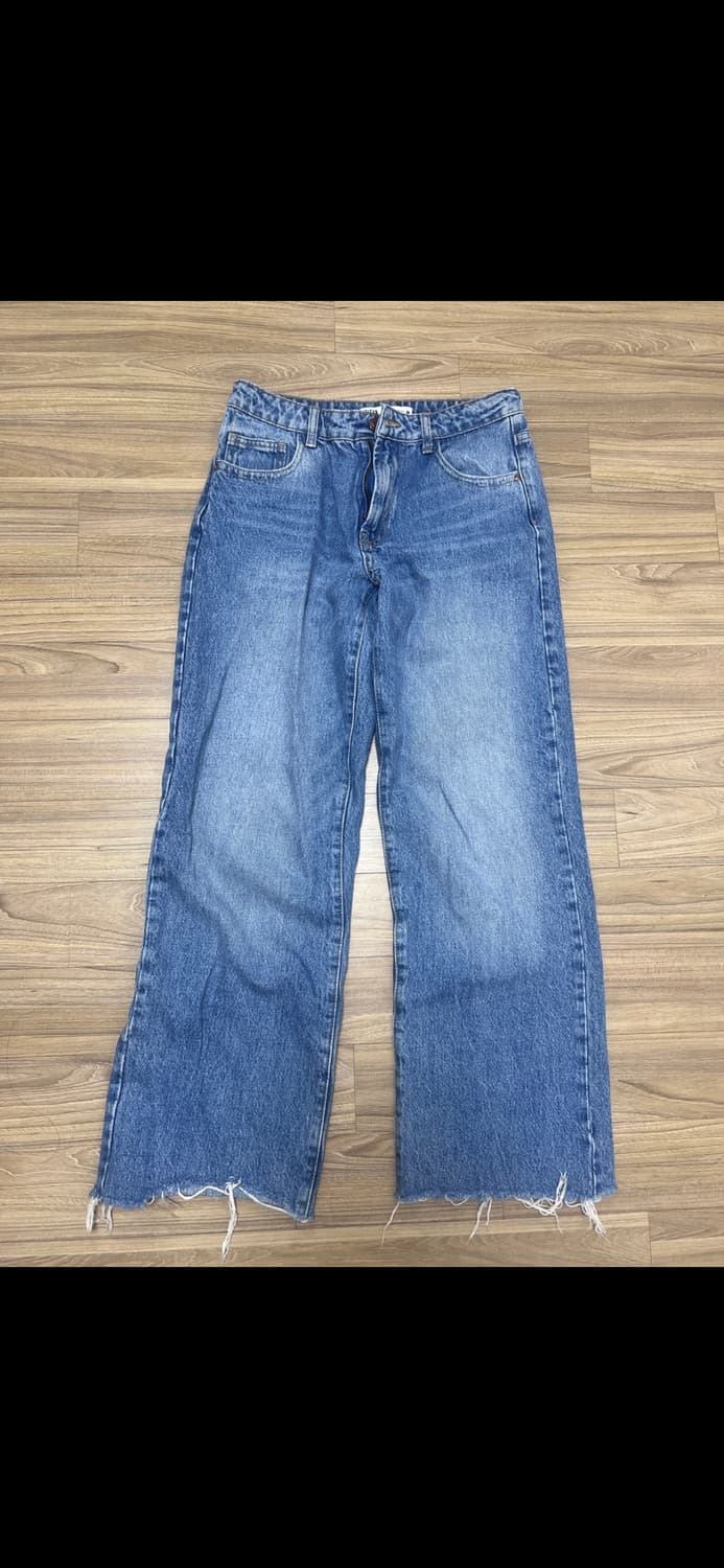 자라 데님 와이드 팬츠 상품이미지2