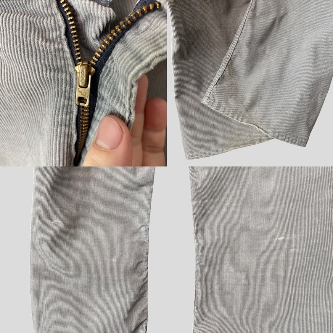 (30)70s 리바이스517 화이트탭 코듀로이 부츠컷 팬츠 상품이미지9