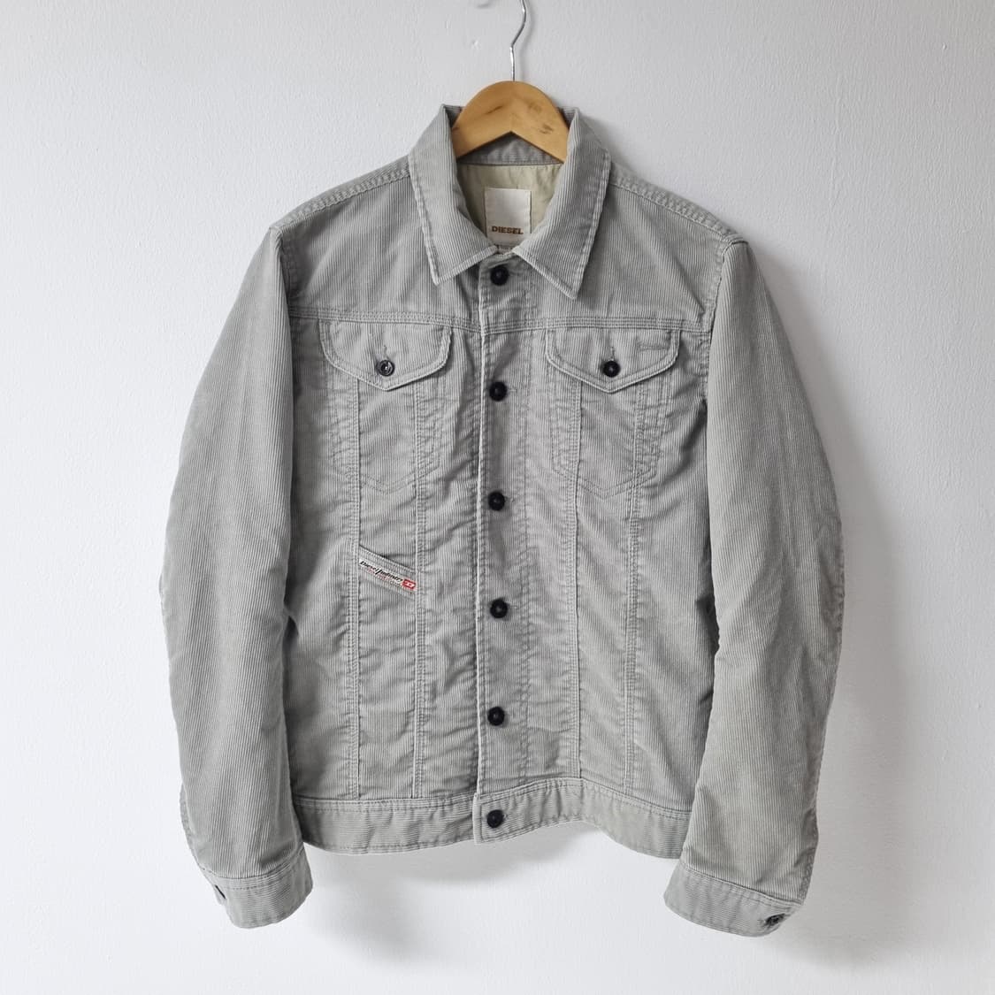DIESEL 코듀로이 트러커 자켓 - S 상품이미지1
