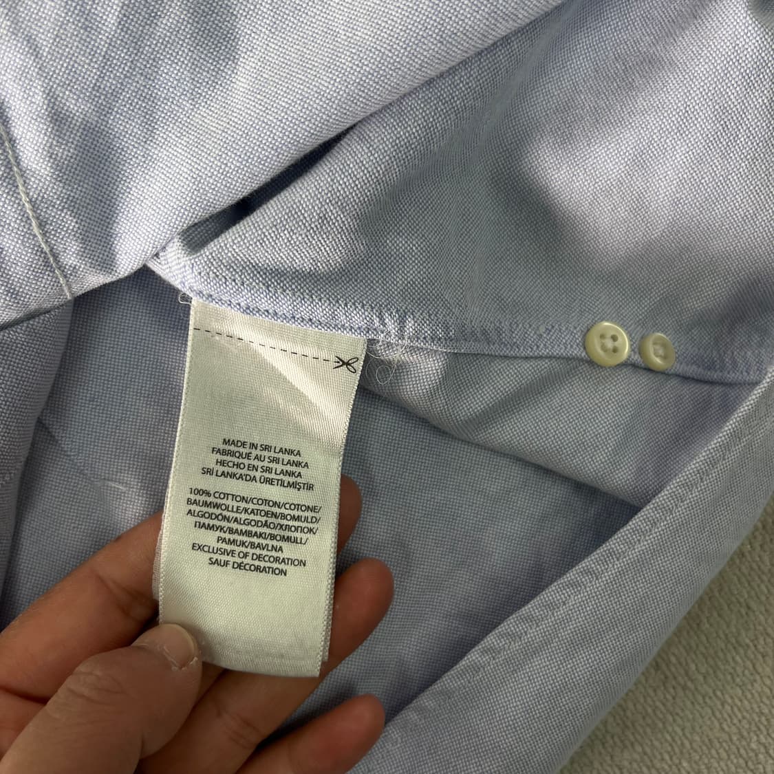 W100 폴로랄프로렌 옥스포드 코튼 셔츠 상품이미지9