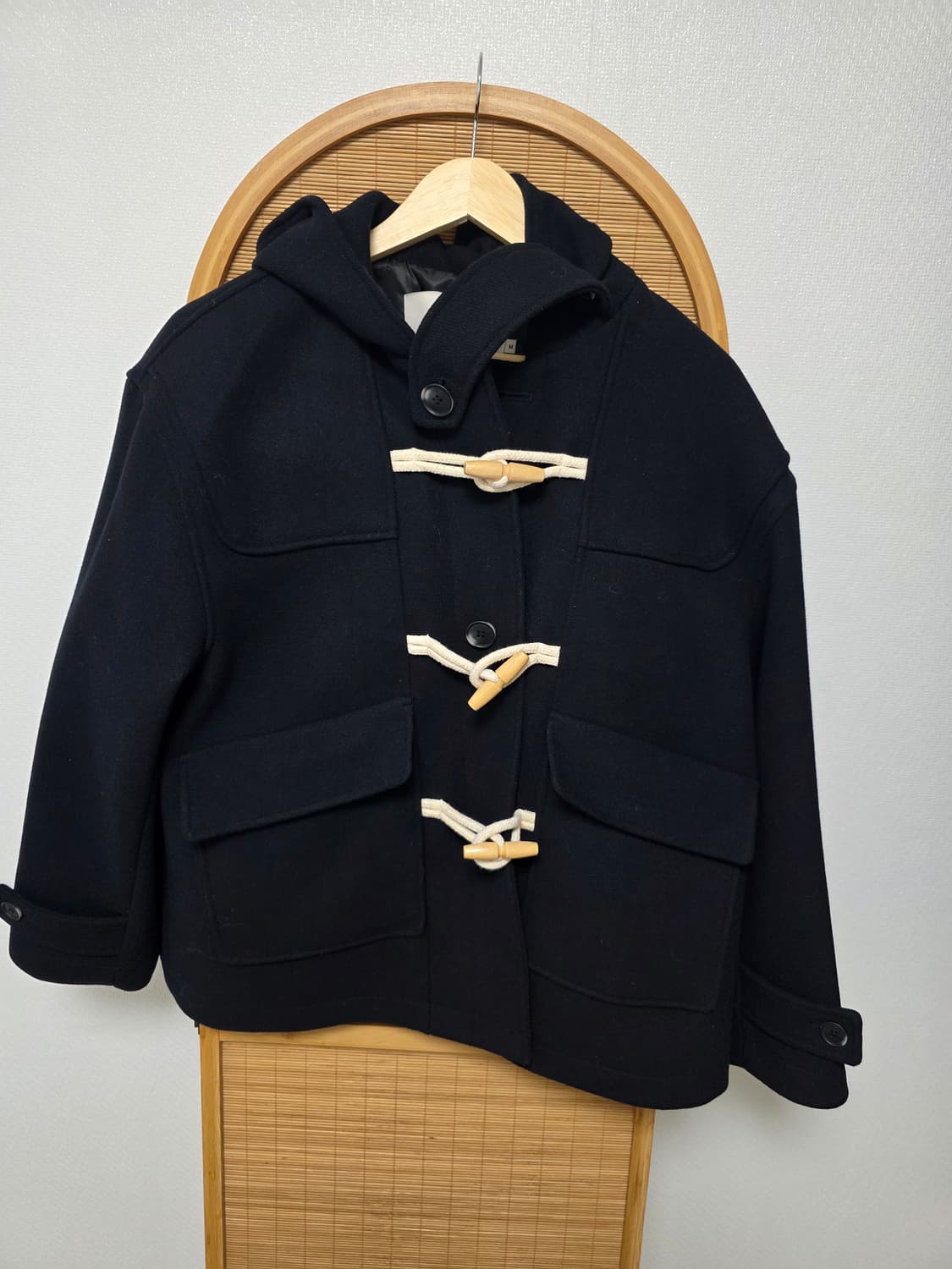 KIIMUIR 울 더플 숏코트 M 상품이미지2