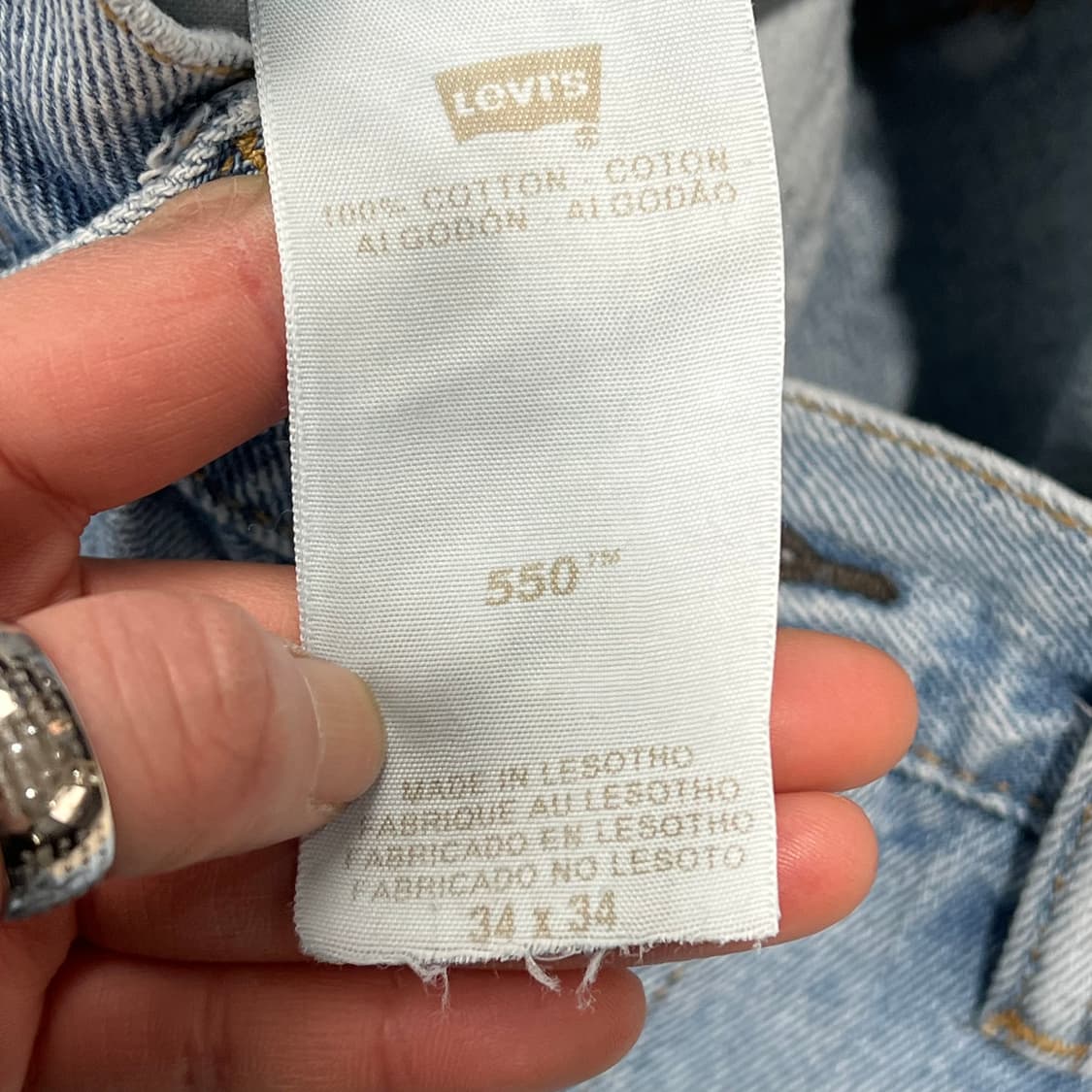 리바이스 550 데님팬츠 s09592 상품이미지8