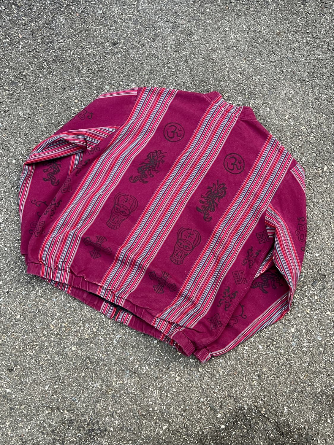 supreme 18ss Woven Batik Jacket (Purple) 상품이미지2