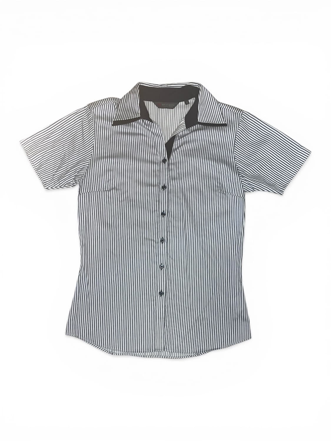 반소매 스트라이프 셔츠 상품이미지1