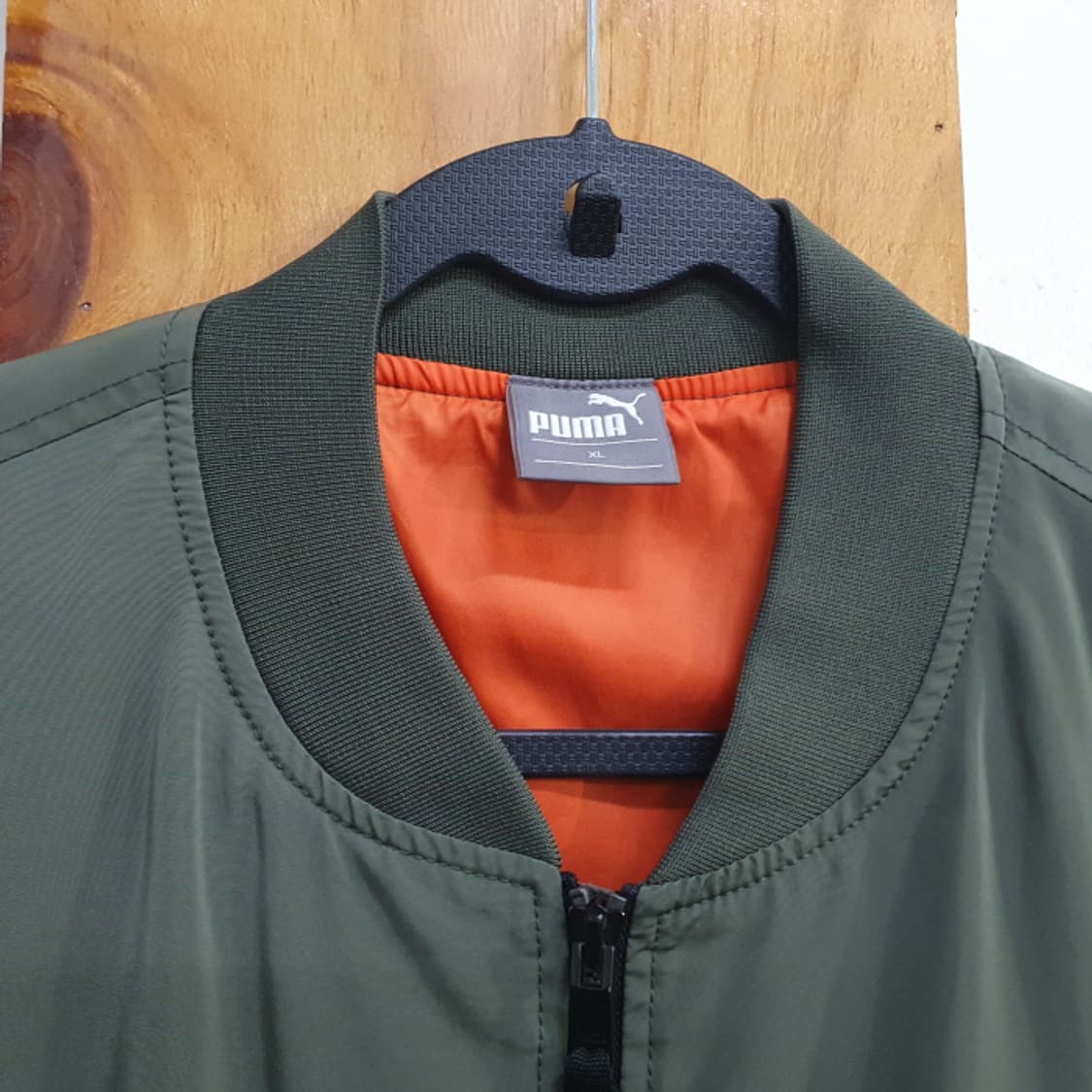 푸마 카키 봄버자켓(105) 상품이미지9