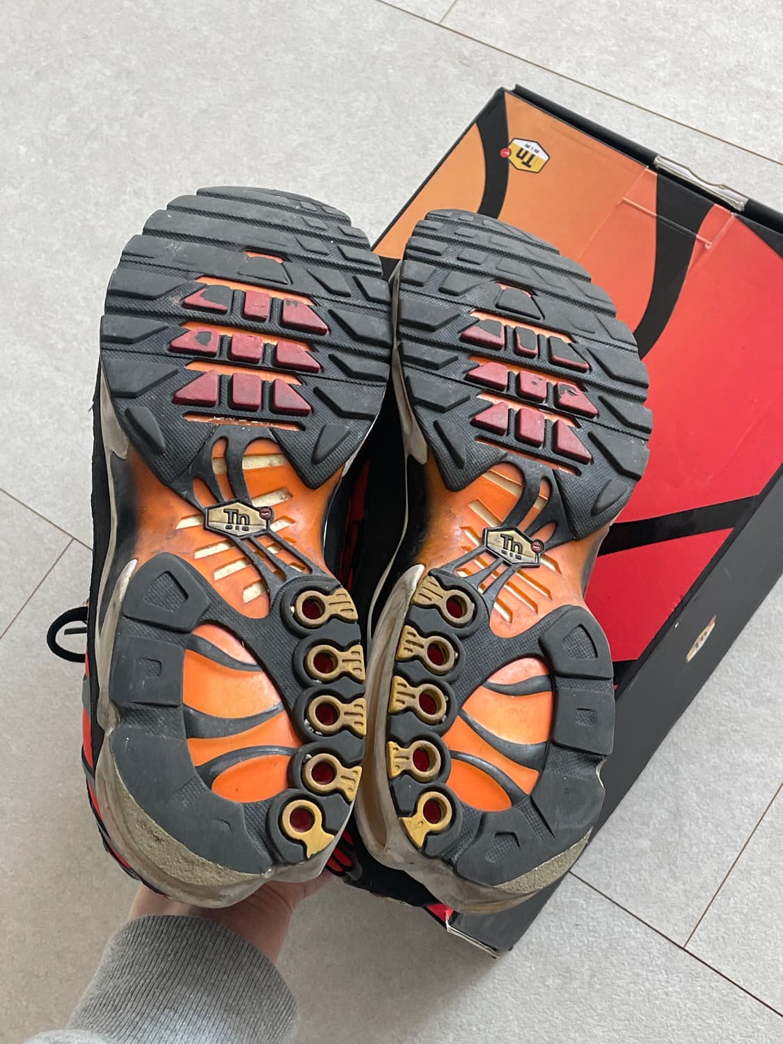 [290] 나이키 에어맥스 플러스 TN 선셋 오렌지 OG 상품이미지3