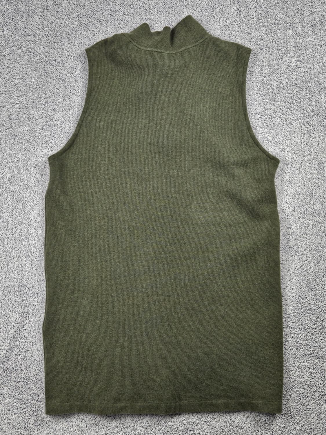 폴로랄프로렌 커팅커스텀 코튼 하프 니트집업 베스트 (4XL)/ 10507 상품이미지4