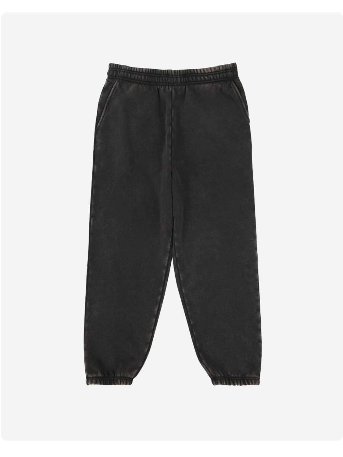 엔타이어스튜디오 스탠다드 스웨트 워시드 블랙 상품이미지1