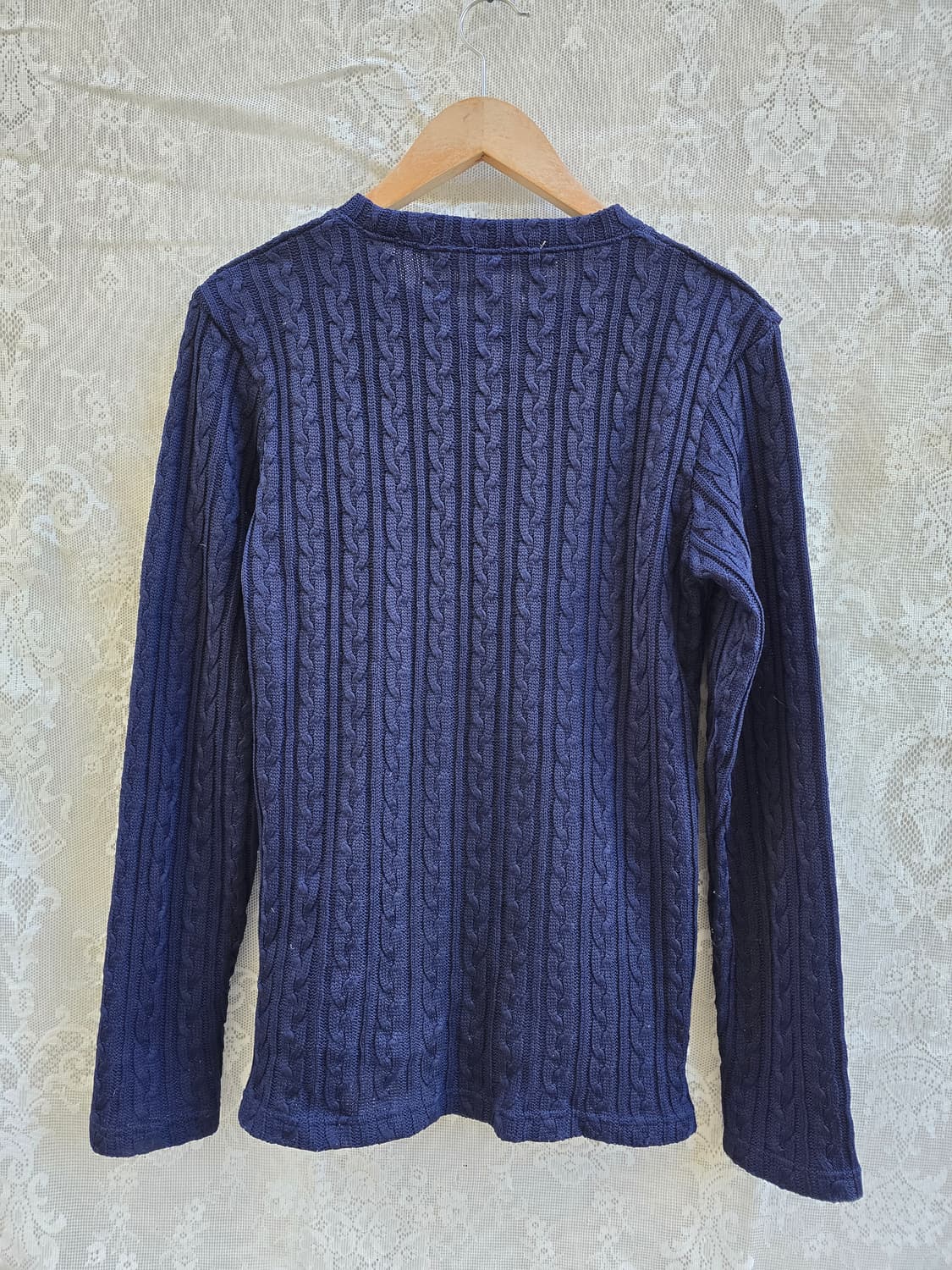 일본 쿡 진 케이블 니트 (made in japan) 상품이미지5