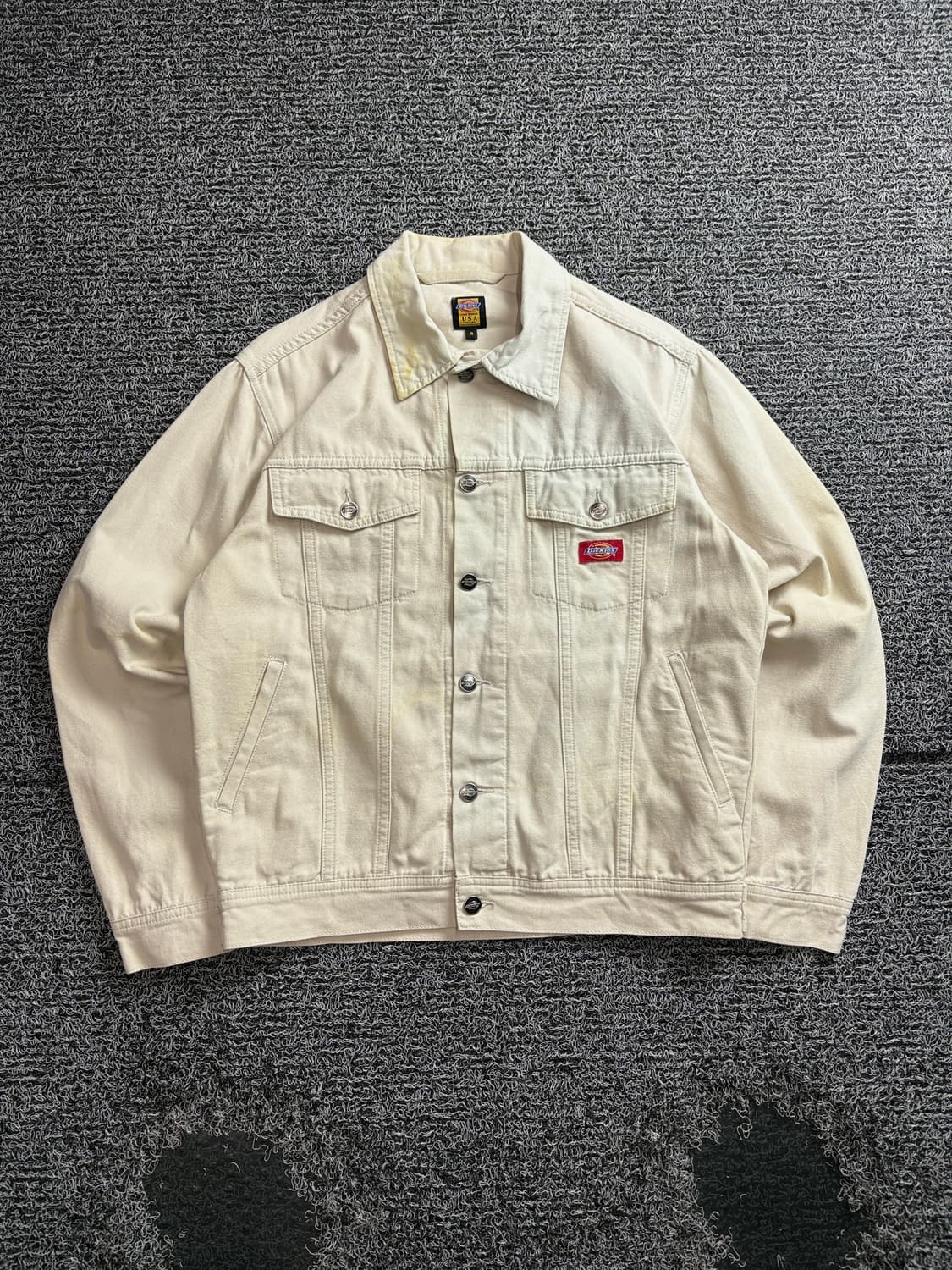 디키즈 USA 더티 워싱 빅로고 워크 자켓 3740 상품이미지2