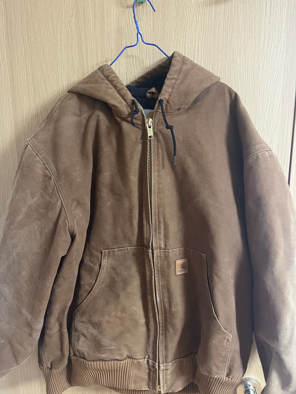 칼하트 J130 덕 액티브 자켓 (2XL, 브라운) 상품이미지1