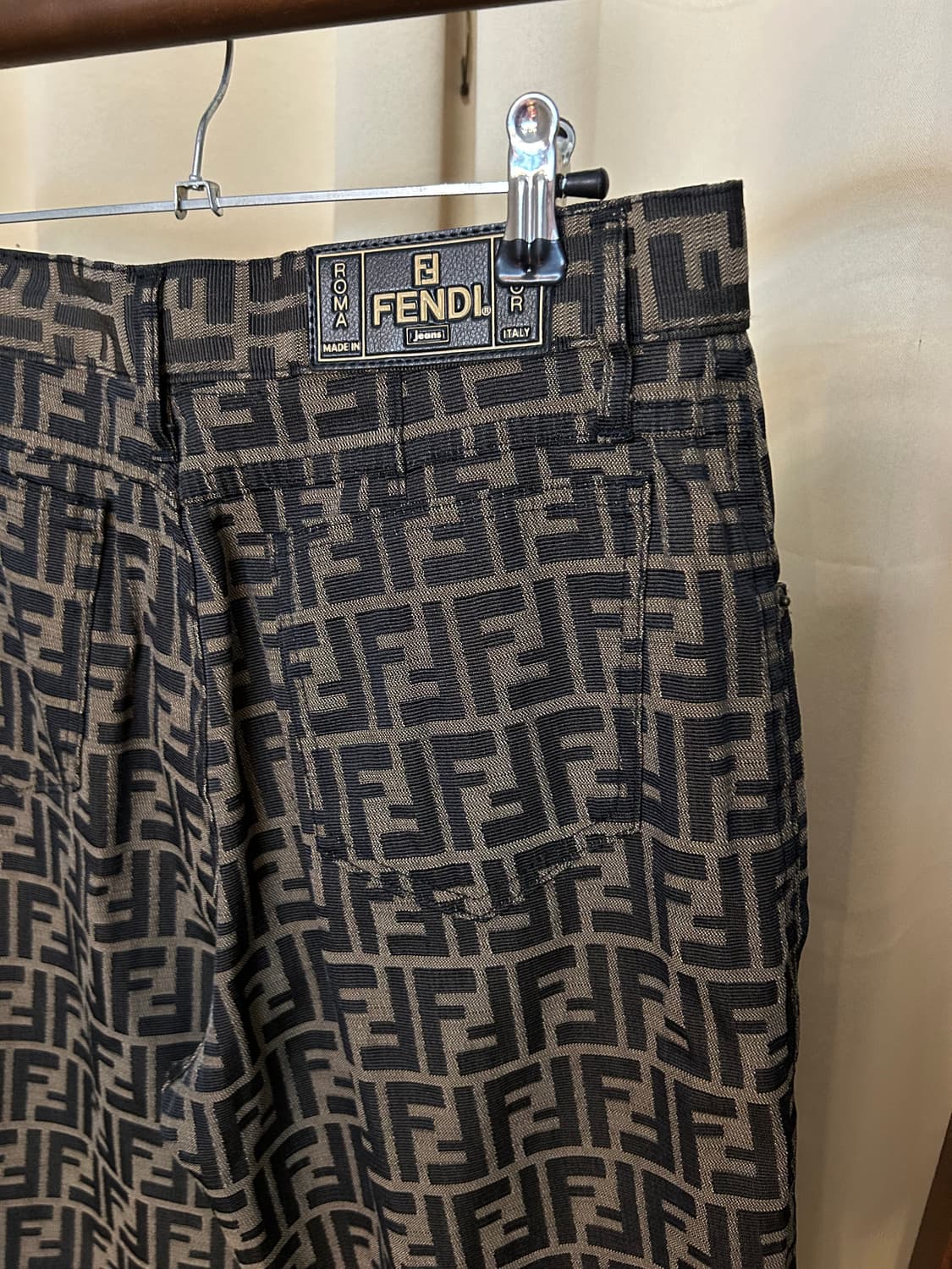 FENDI 펜디 90's FF 자카드 팬츠 상품이미지4