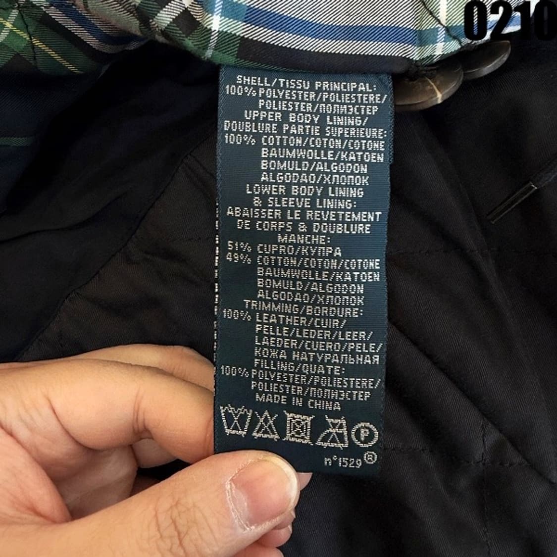 폴로 랄프로렌 집업 자켓 M 0210  상품이미지10