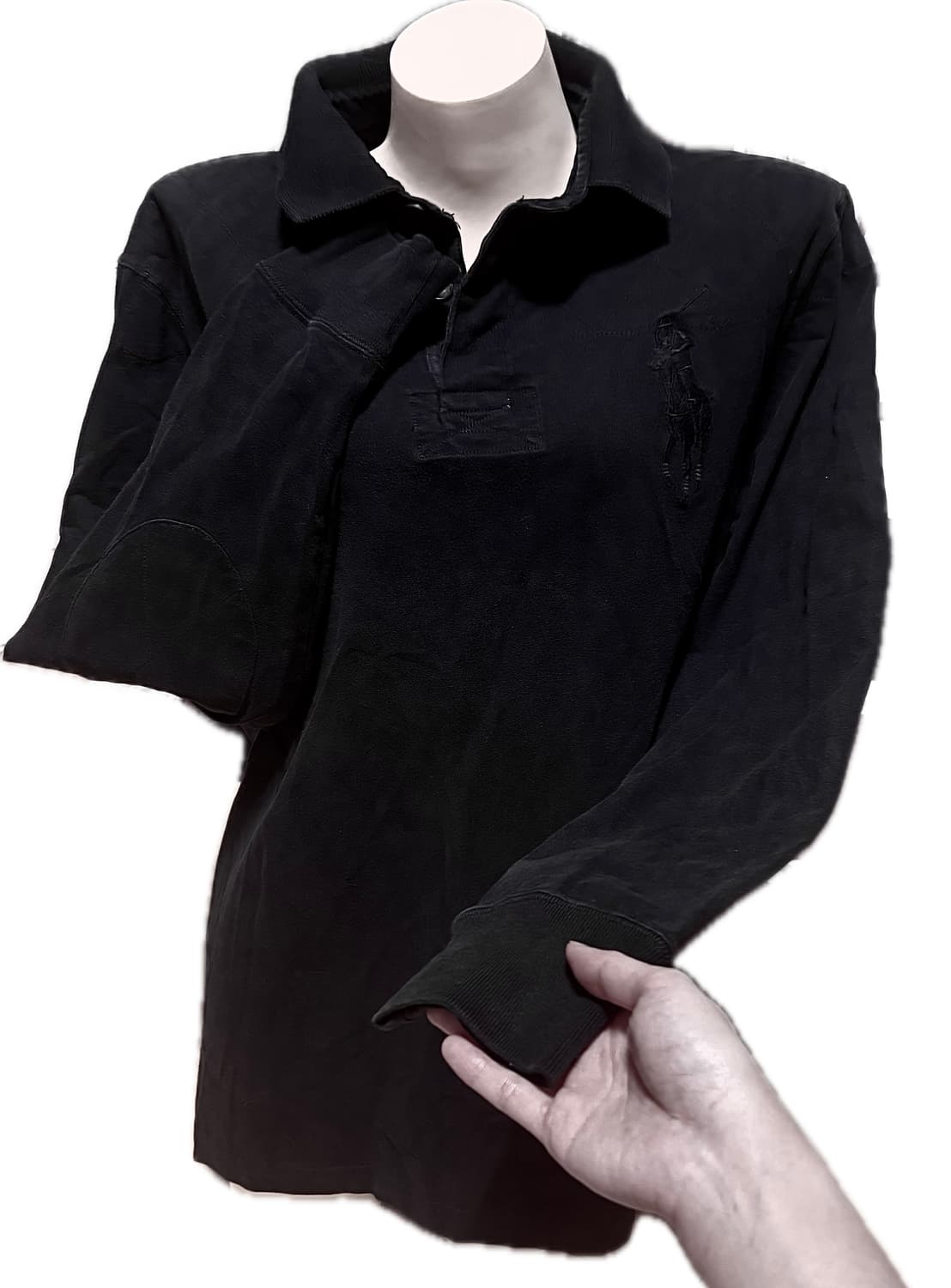 빅포니 폴로 롱슬리브 XL 블랙. 반팔도5.5부터 파는데 똥값에 급처ㅠ 상품이미지3