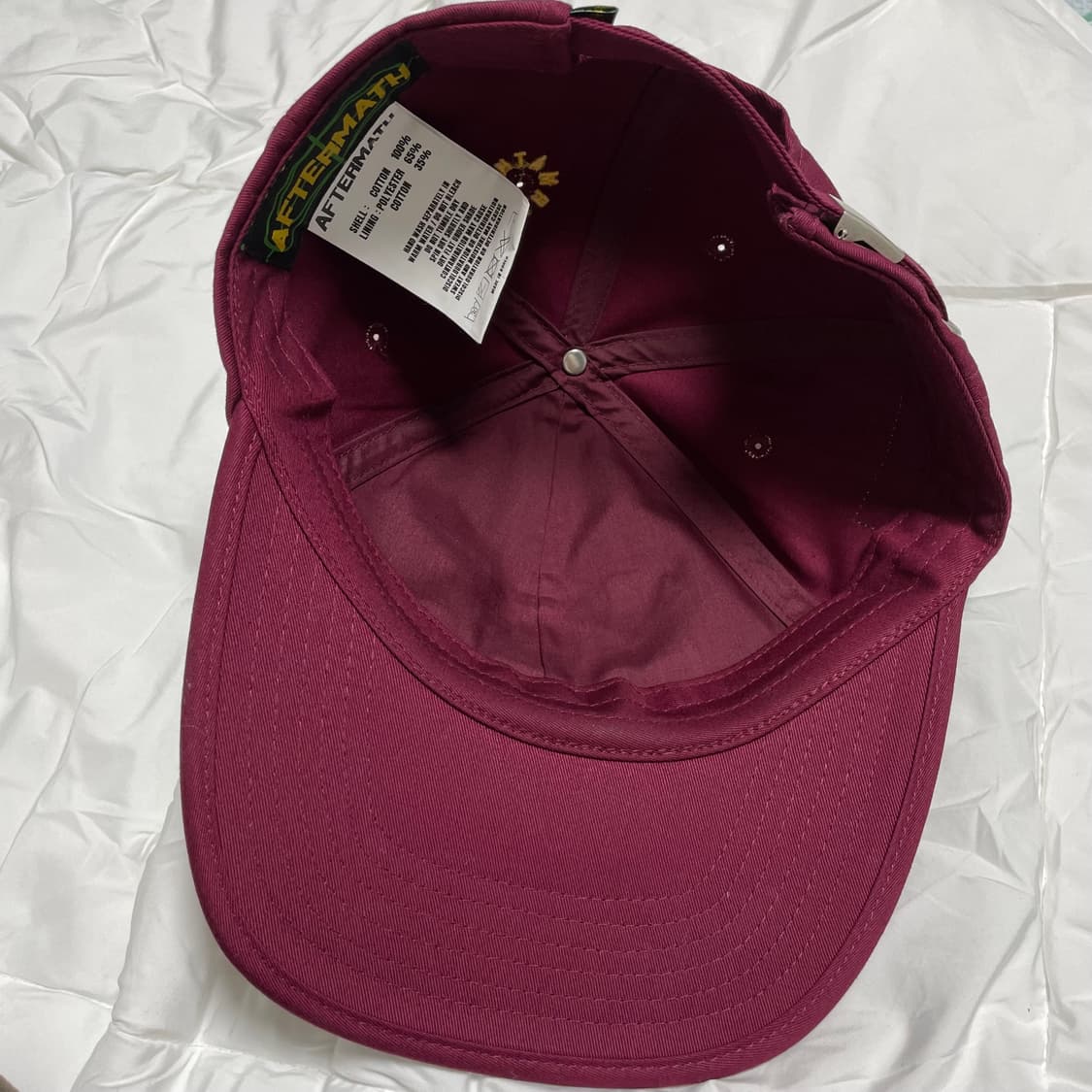 애프터매스 HERMANO ATM 볼캡 버건디 상품이미지4