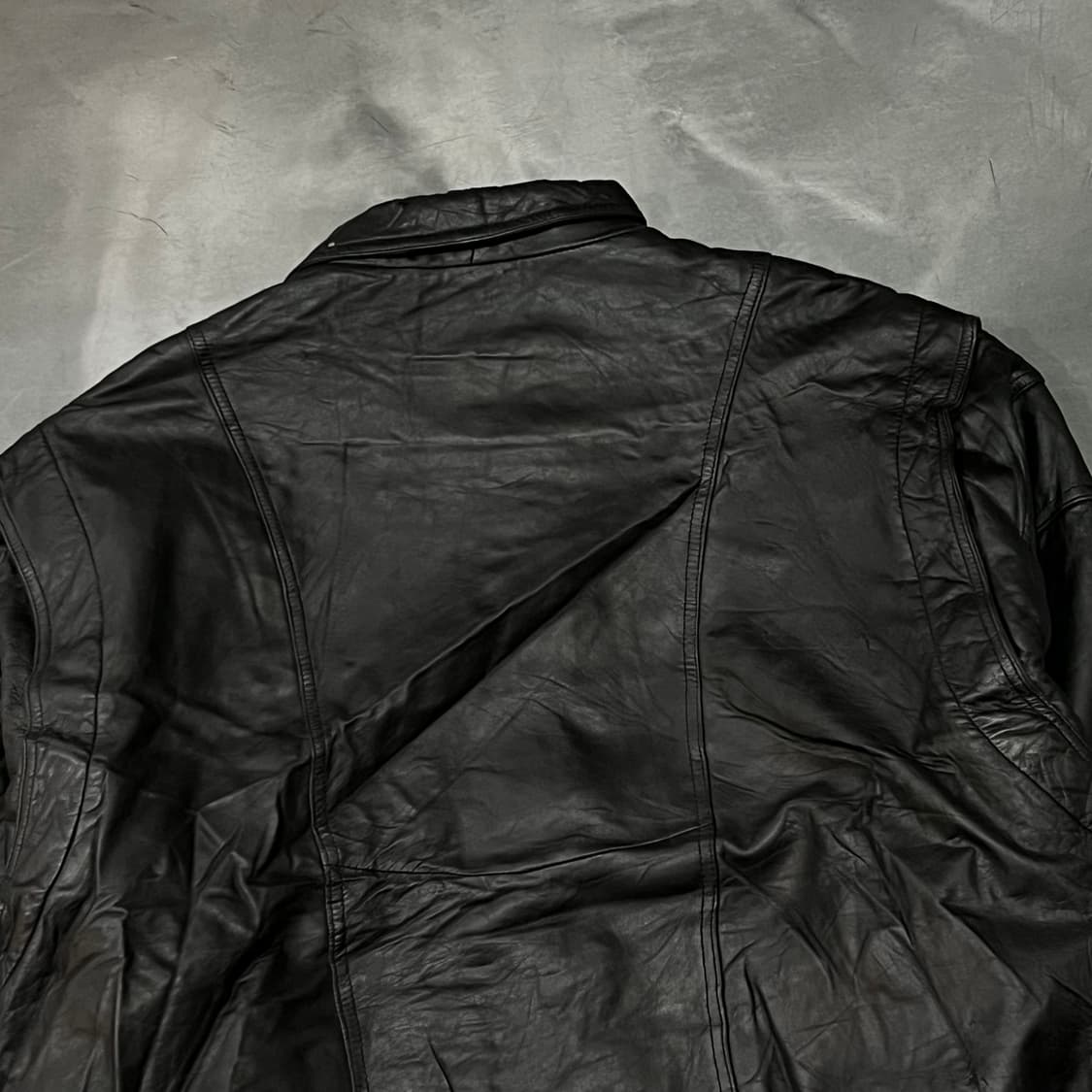  WINLIT 레더 카라 블루종 y14903 상품이미지4