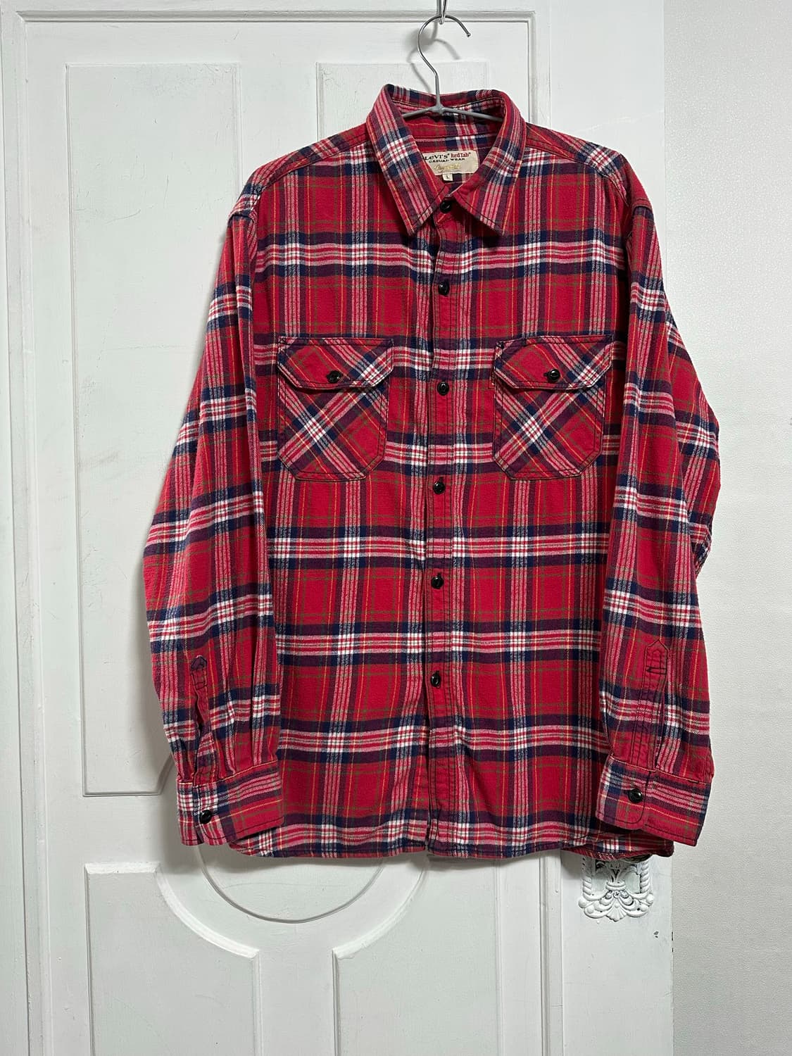 리바이스 레드탭 플란넬 체크 셔츠 상품이미지1