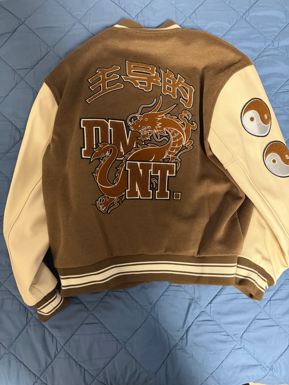 도미넌트 Dragon Varsity Jacket_Brown M 상품이미지3