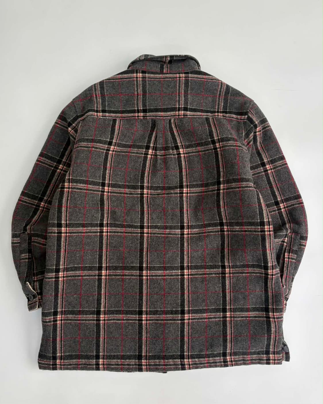 [100] 리바이스 울 체크 퀄팅 셔츠 자켓 상품이미지2