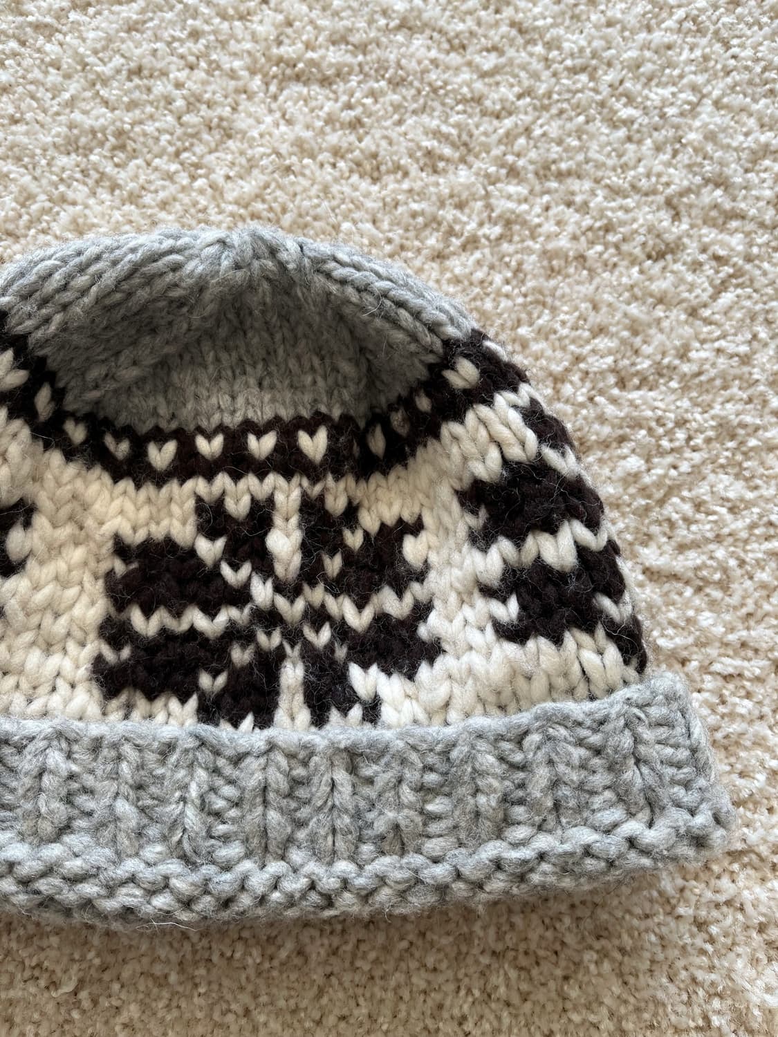 카나타 핸드 니트 울 비니 상품이미지4