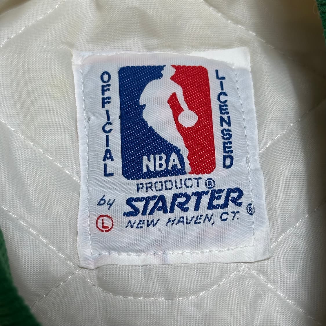L 스타터 NBA 보스턴 셀틱스 바시티 자켓 상품이미지4